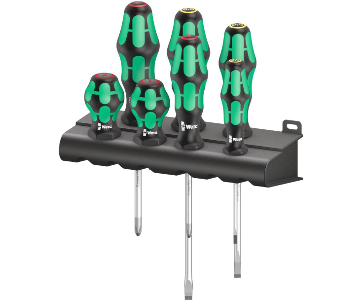 Набор коротких отверток SL PH Stubby Set 1 Wera WE-008870 7 предметов с подставкой