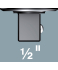 Вставная трещотка Wera 7772 C 1/2" DR переключаемая WE-078637