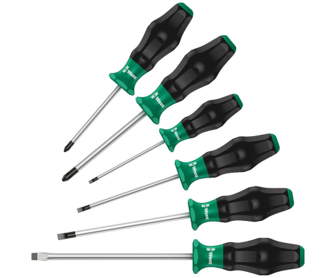 Набор отверток SL PH Wera Kraftform Comfort 1334/6 WE-031551