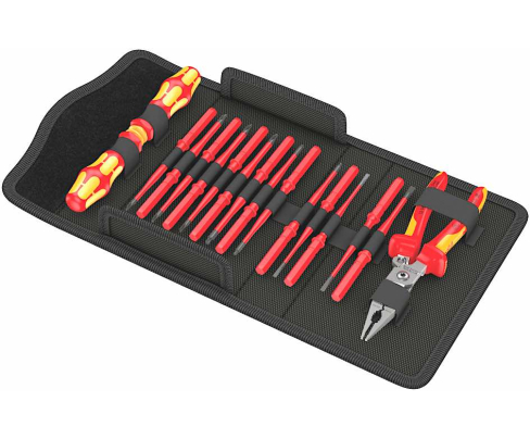 Сумка с насадками Wera Kraftform Kompakt VDE 17 extra slim 1, WE-136027