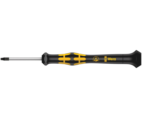 Отвертка TORX Wera Kraftform Micro ESD 1567 WE-030120 TX 4 х 40 для винтов с внутренним TORX