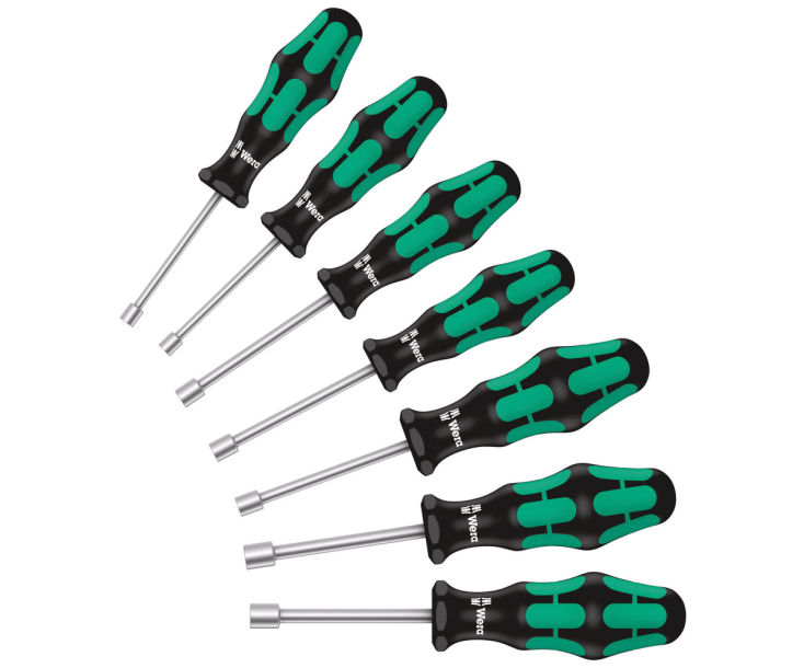 Набор отверток HEX Wera Kraftform 395 HO/7 SM WE-029510 для винтов с шестигранной головкой