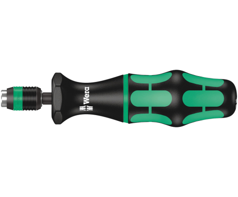 Регулируемая динамометрическая отвертка Wera 7466 с предварительной настройкой 11,0-29,0 in. lbs., с быстросзажимным патроном Rapidaptor серия 7400 Kraftform WE-074722