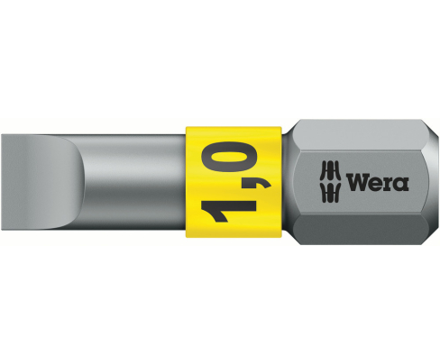 Насадка Wera 800/1 BTZ WE-056068 шлицевая 1.2 х 6.5 х 25 BiTorsion (10 шт)