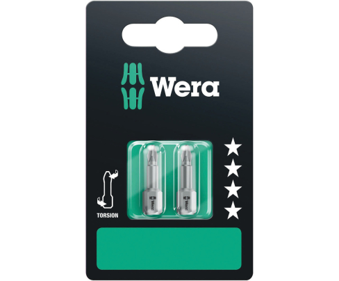 851/1 TZ SB Крестовая насадка (2 шт.) PH 2 х 25 Wera WE-073324 (5 шт)
