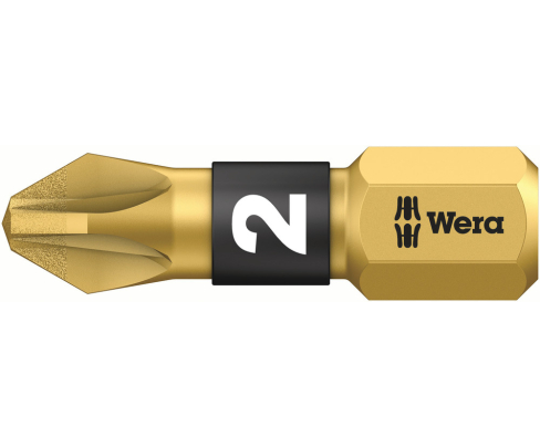 855/1 BDC Насадка для винтов Pozidriv PZ 1 х 25 Wera WE-056700 (10 шт)