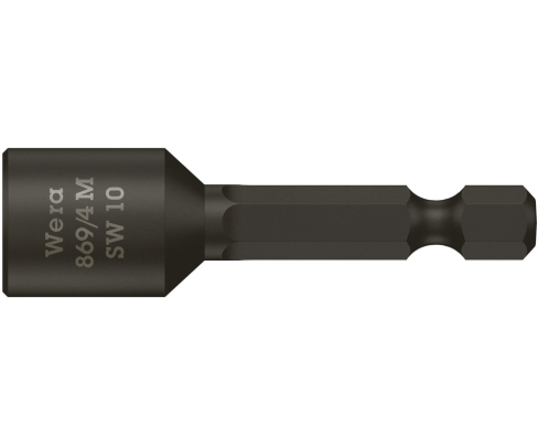 Вставка торцовых ключей Wera 869/4 M WE-060421 6.0 х 50 магнитная