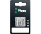 800/1 Z SB Шлицевые насадки (3 шт.) 0,6 х 25 мм, 1,0 х 25 мм, 1,2 х 25 мм Wera WE-073302