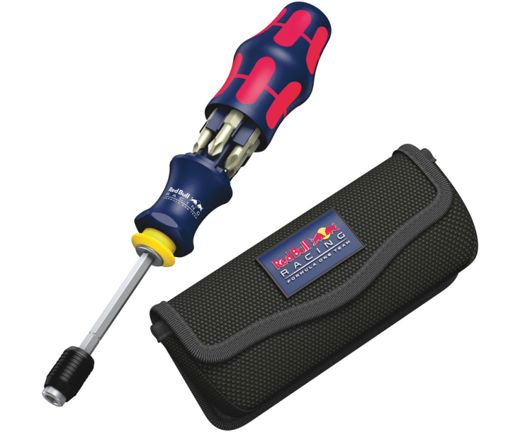 Kraftform Kompakt 20 Набор насадок Red Bull Racing SL, PH, PZ с сумкой, Wera WE-227702