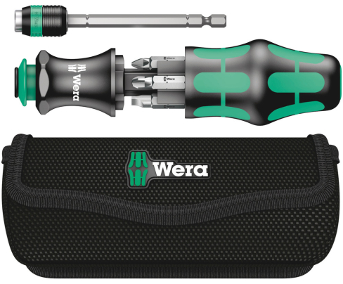 Kraftform Kompakt 25 Набор насадок (SL, PH) с сумкой, Wera WE-051024