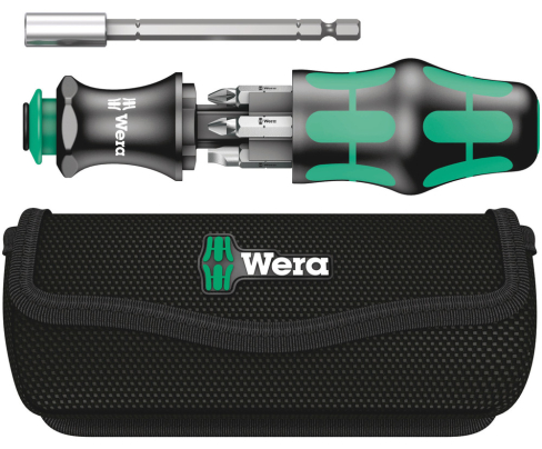 Kraftform Kompakt 28 Набор насадок (SL, PH, PZ) с сумкой, Wera WE-134491