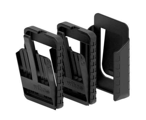 Бокс для бит SlimBit box, пустой Wiha 43164 2 шт. с зажимом для ремня