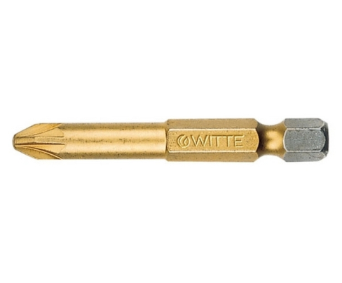 Бита Witte TIN 27543 крестовая PZ3 х 50 мм