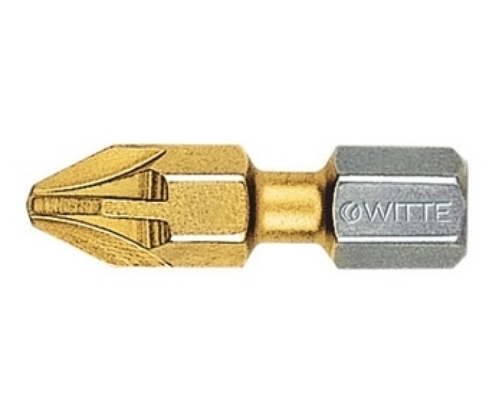 Бита Witte TIN BITFLEX 28446 крестовая PZ2 х 25 мм