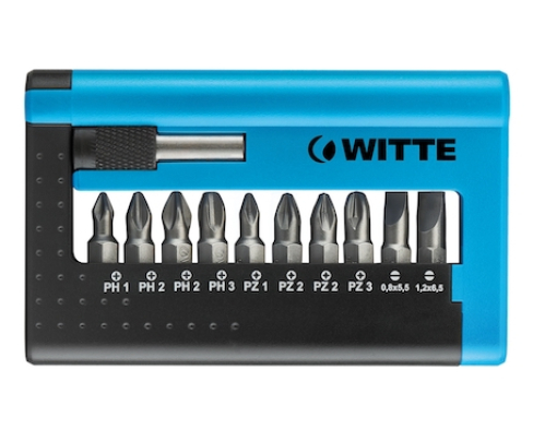 Набор бит Witte COMBIT-BOX 11 28455 11 предметов