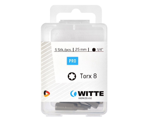 Набор бит TORX T20х25 мм Witte 429505200 5 шт.
