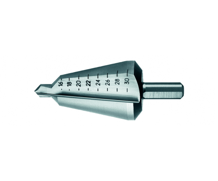 Сверло конусное по металлу Zira HSS 6-22,5 х 65 мм ZI-500002
