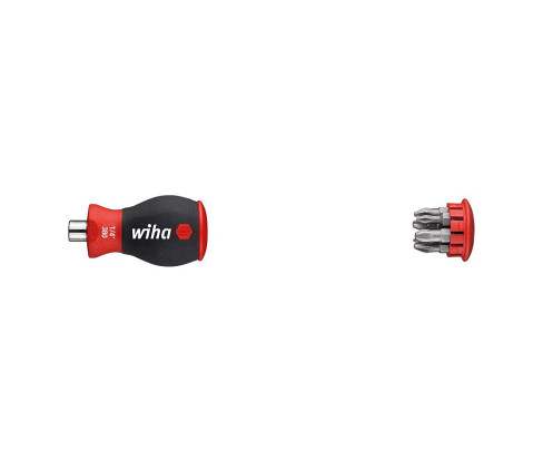 Магазинный держатель бит Wiha SoftFinish Stubby 3801 02 33740 PH PZ