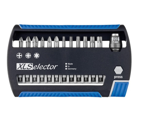 Набор с битами Wiha XLSelector Professional 7948-928 33663, 13 предметов