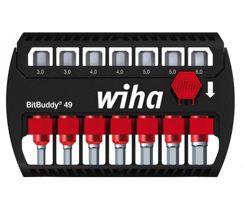 Набор с битами BitBuddy 49 HEX 7946-303 36924, 7 предметов