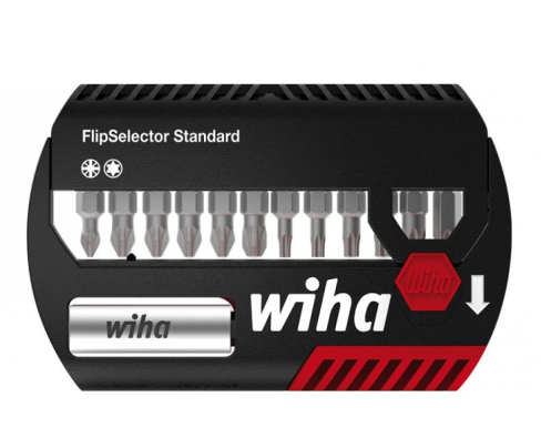 Набор с битами PZ TX Wiha FlipSelector Standard SB 7947-905 39061, 13 предметов в блистере