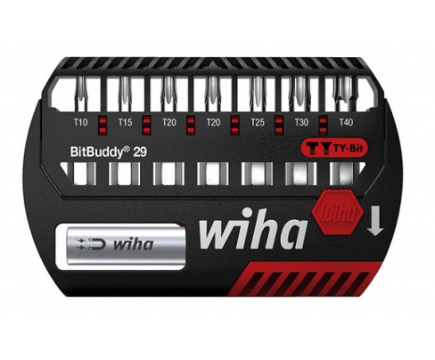 Набор с битами TY-Bit TX Wiha BitBuddy TY SB 7945-TY505 42136, 8 предметов