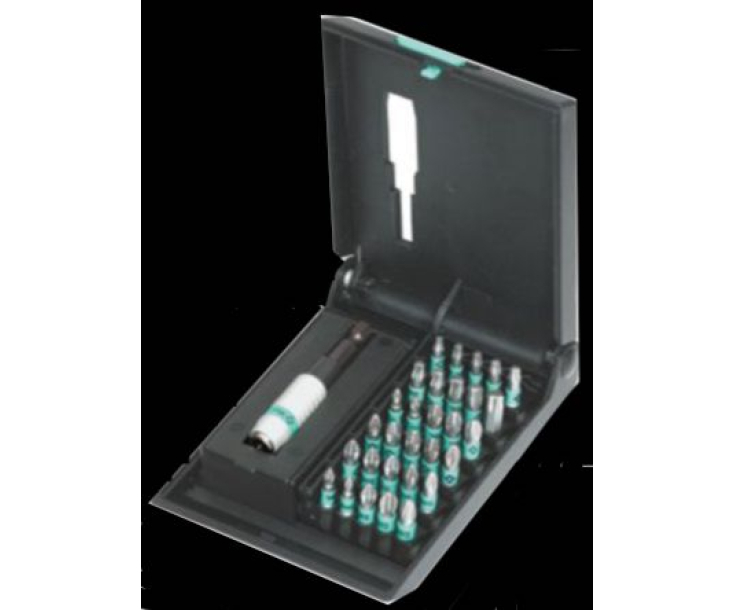 Bit-Safe BiTorsion Набор насадок PH, PZ, TX и держатель Wera WE-057112 31 пр.