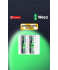 Набор крестовых бит-насадок Premium Plus Phillips PH 2 Wera 851/1 BTZ SB WE-073361 2 шт. в блистере
