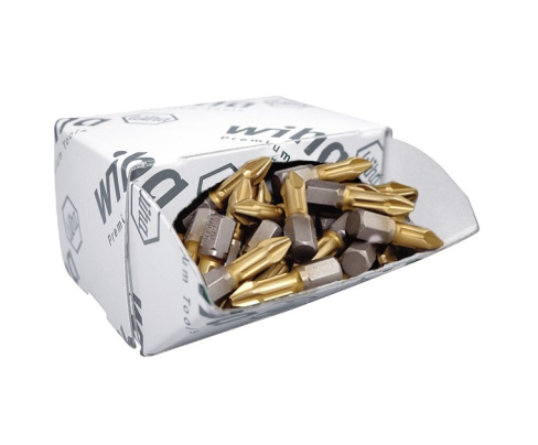 Набор бит Wiha Pozidriv TiN Torsion 7929 TiN 08063 PZ2 50 шт.