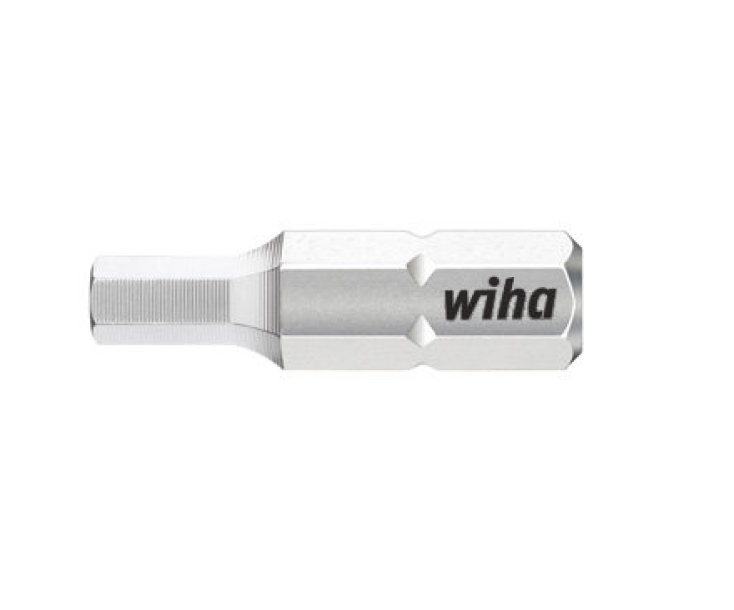 Бита Wiha Standard HEX 7013ST 34010 5,0 шестигранник из нержавеющей стали