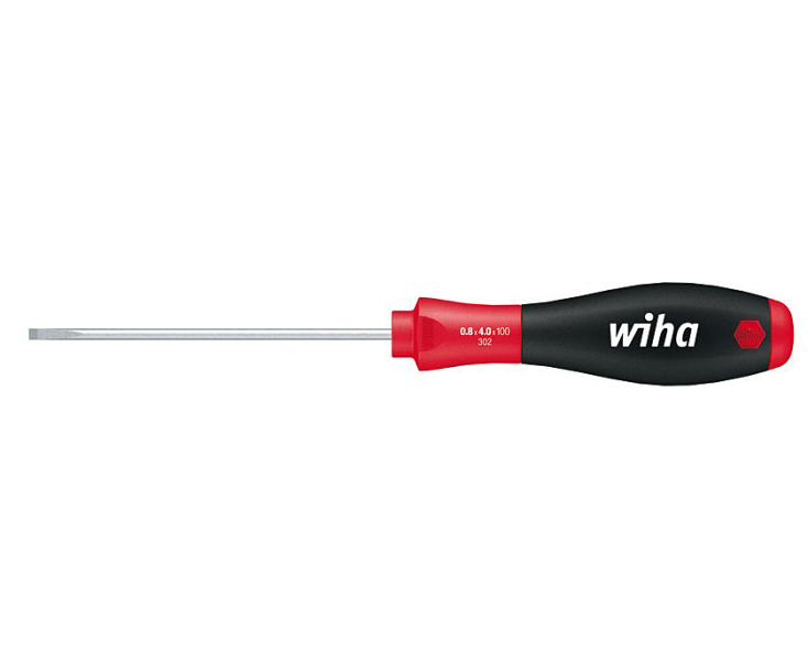 Отвертка Wiha SoftFinish Slotted 302 00691 3,5 x 100 шлицевая
