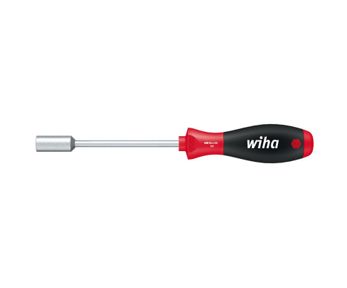 Отвертка Wiha SoftFinish HEX nut 341 01021 5,5 x 125 торцевая с внешним шестигранником