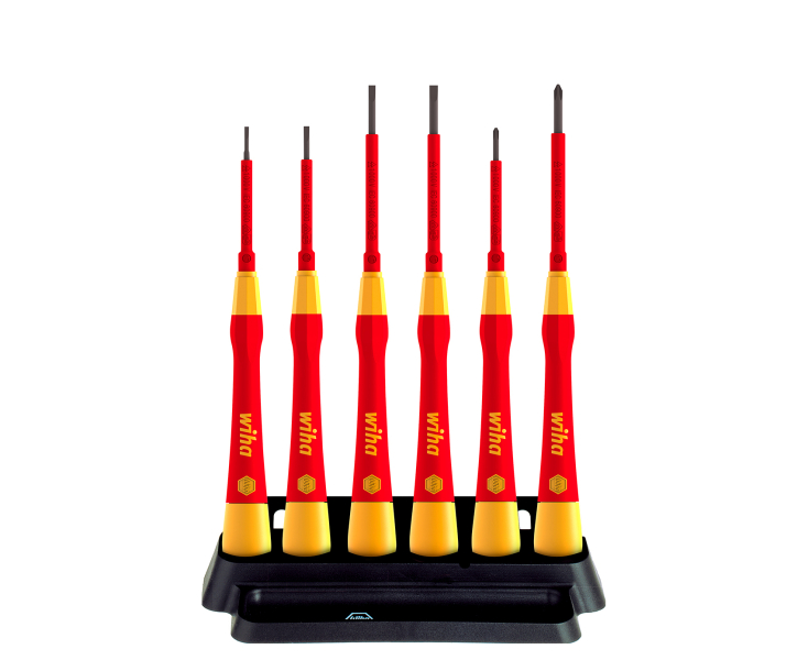 Набор диэлектр. отверток Wiha PicoFinish electric 2270P K6 38996, 42989 SL PH