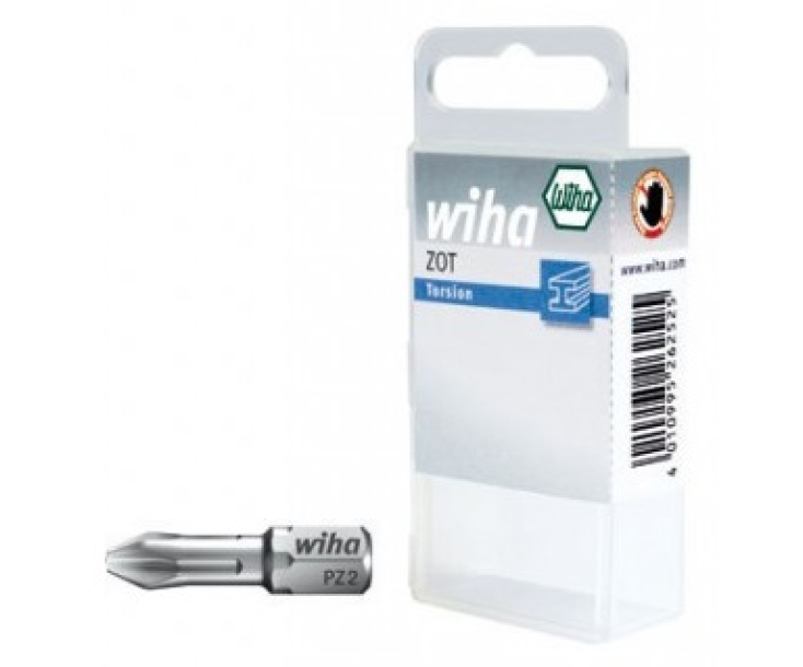 Набор бит Wiha ZOT Torsion Pozidriv 7012 ZOT 24758 PZ2, 20 шт.