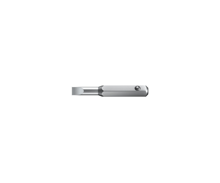 Бита Wiha Micro bit Slotted форма С 4 04729 4,0 x 28 шлицевая