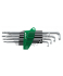 Набор штифтовых ключей TORX со сферической головкой Wiha ProStar 366BET SZ13TS 40979 13 шт. титановое серебро