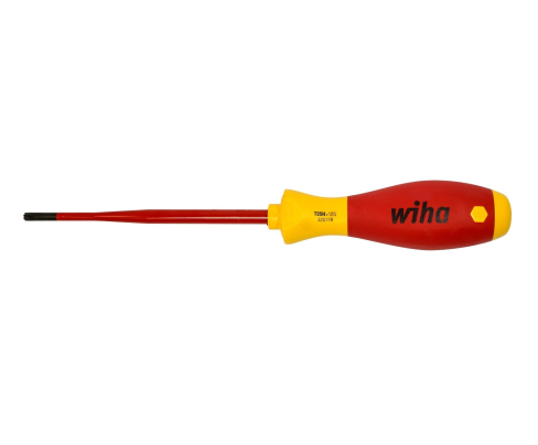 Отвертка Wiha SoftFinish electric slimFix TORX TR 3251 TR 41143 T20H x 100 торкс с отверстием