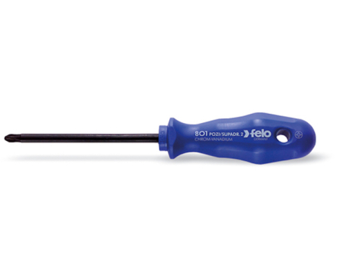 Отвертка Felo серия 800 PZ1 x 80 крестовая Pozidriv 80110290