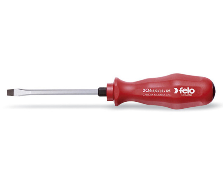 Отвертка Felo profi серия 200 12,0 x 200 шлицевая ударная 20612090