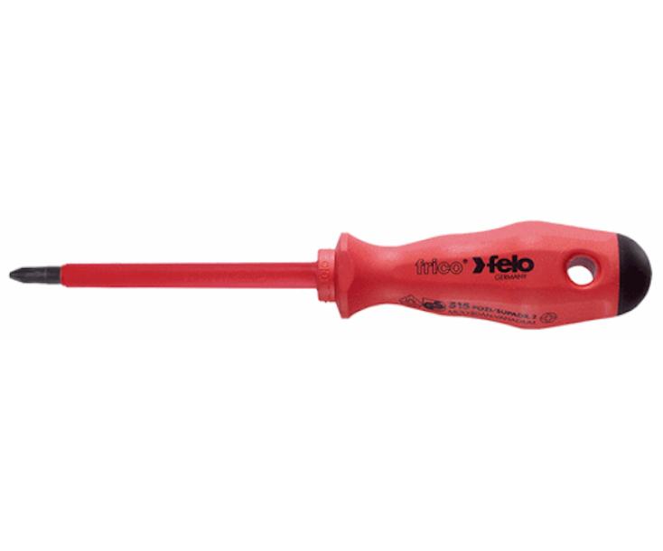 Отвертка крестовая Pozidriv диэлектрическая Felo frico серия 500 PZ3 x 150 51530490
