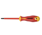 Отвертка крестовая Pozidriv диэлектрическая Felo Ergonic серия 400 PZ1 x 80 41510290