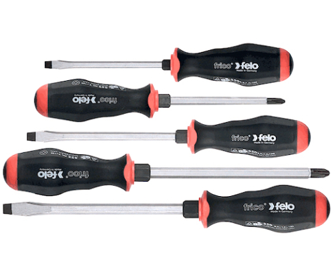 Набор ударных отверток с шестигранным жалом Felo frico SL PH 5 предметов 55095248