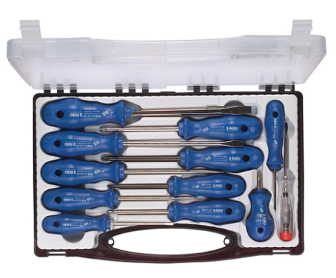 Набор отверток Felo серия 800 SL PH PZ 12 предметов 80011296