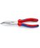 Круглогубцы с заостренными концами, с режущей кромкой Knipex KN-2625200T со страховочным креплением