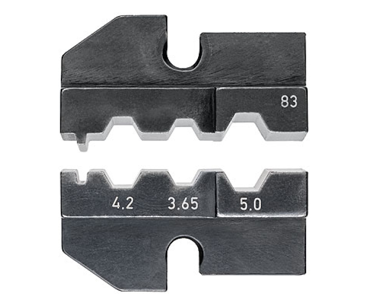 Плашка опрессовочная для штекеров FSMA, ST, SC, STSC/K Knipex KN-974983