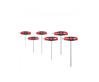 Набор шестигранных штифтовых ключей HEX Wiha ComfortGrip 334DS K6 26247, 6 предметов