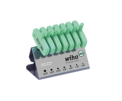 Набор отверток TORX PLUS с рукояткой-ключиком Wiha 365IP VB 26261 в подставке, 7 предметов