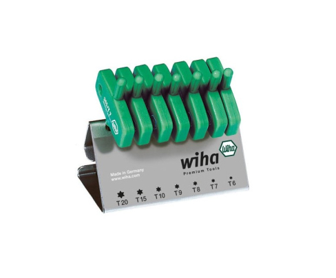 Набор отверток TORX с рукояткой-ключиком Wiha 365 VB 25624 в подставке, 7 предметов
