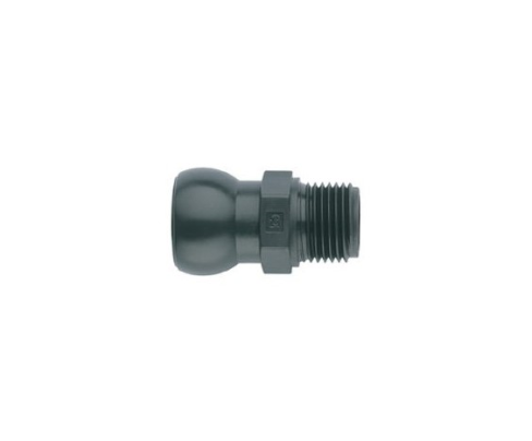 Набор с 4 резьбовыми ниппелями R 3/8" Wiha maxiflex ø 1/2" 27126