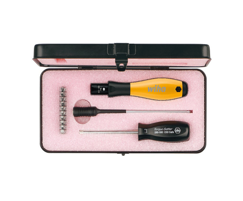 Профессиональный набор динамометрических отверток Wiha TorqueVario-S ESD 2882 S10 27687, 13 предметов